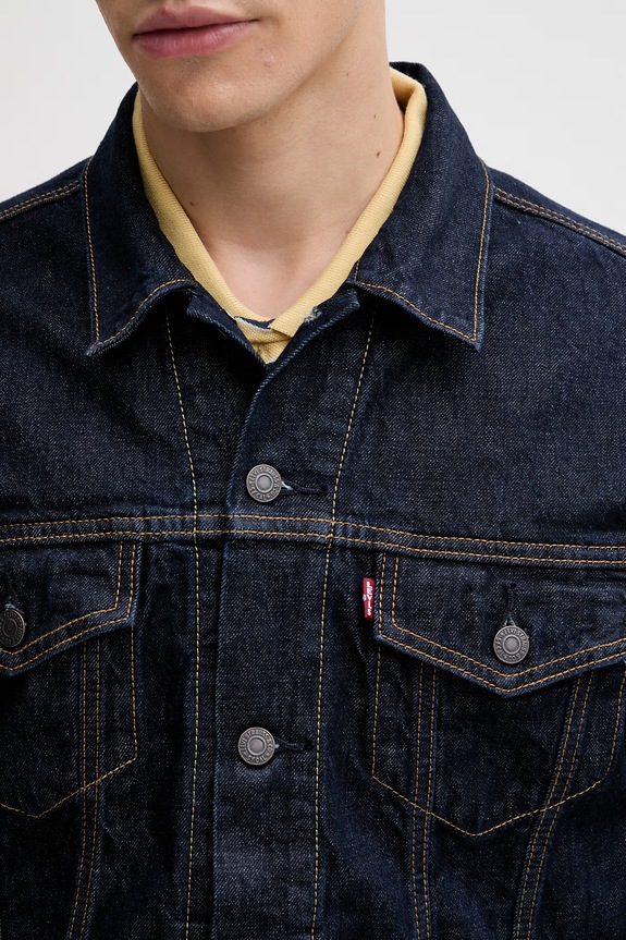Levi's kurtka jeansowa męska THE TRUCKER JACKET 72334.0791 granatowy
