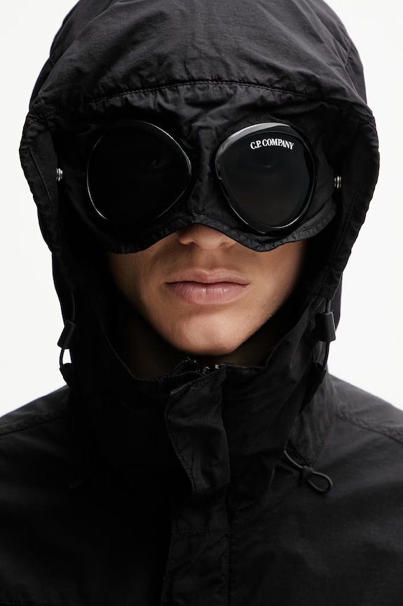 C.P. Company giacca da uomo nero 20CMOW013A005991G