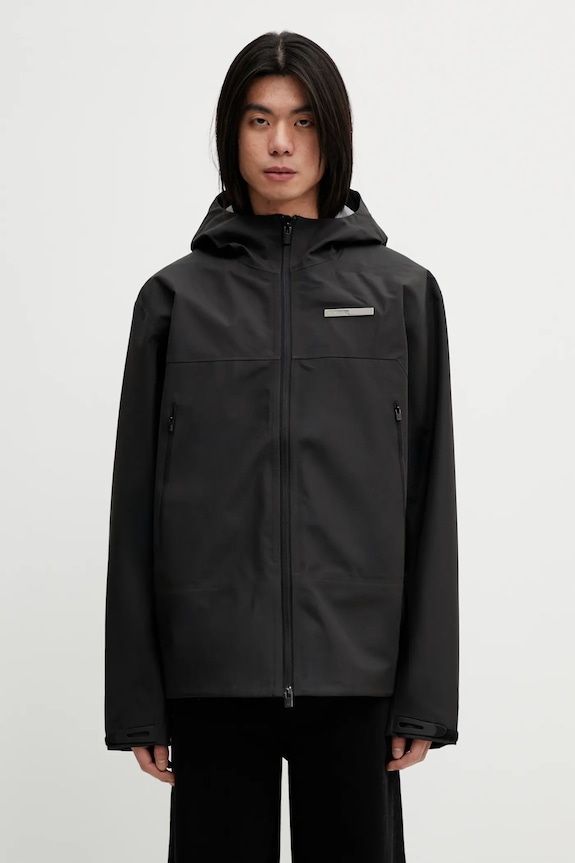 Куртка Heliot Emil с капюшоном чёрный SS26PRE.M.02.172.BLK01