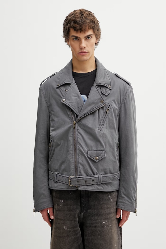 MM6 Maison Margiela biker jacket Men's gray SH0AM0081.M35741.855