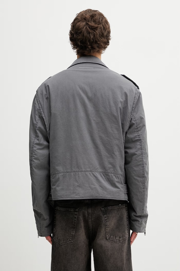 Oblečení MM6 Maison Margiela ramoneska pánská SH0AM0081.M35741.855 šedá