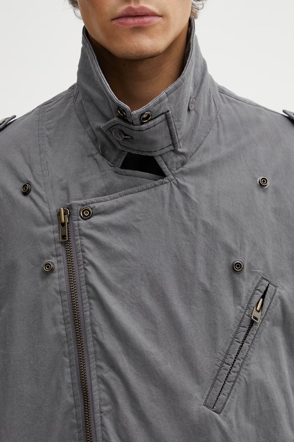 MM6 Maison Margiela ramoneska pánská šedá SH0AM0081.M35741.855