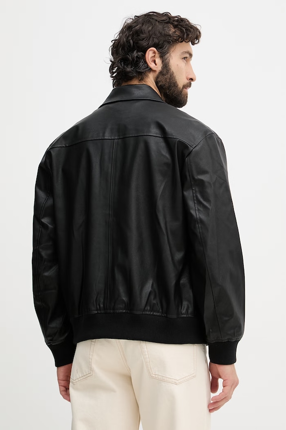 Oblečenie Calvin Klein Jeans prechodná bunda pánska LV04RF403G čierna
