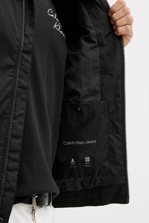 Calvin Klein Jeans prechodná bunda pánska LV04RF520G