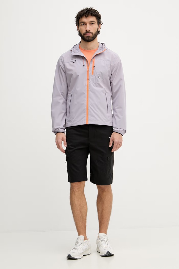 United Colors of Benetton kurtka męska 26VGUN070 fioletowy SS26
