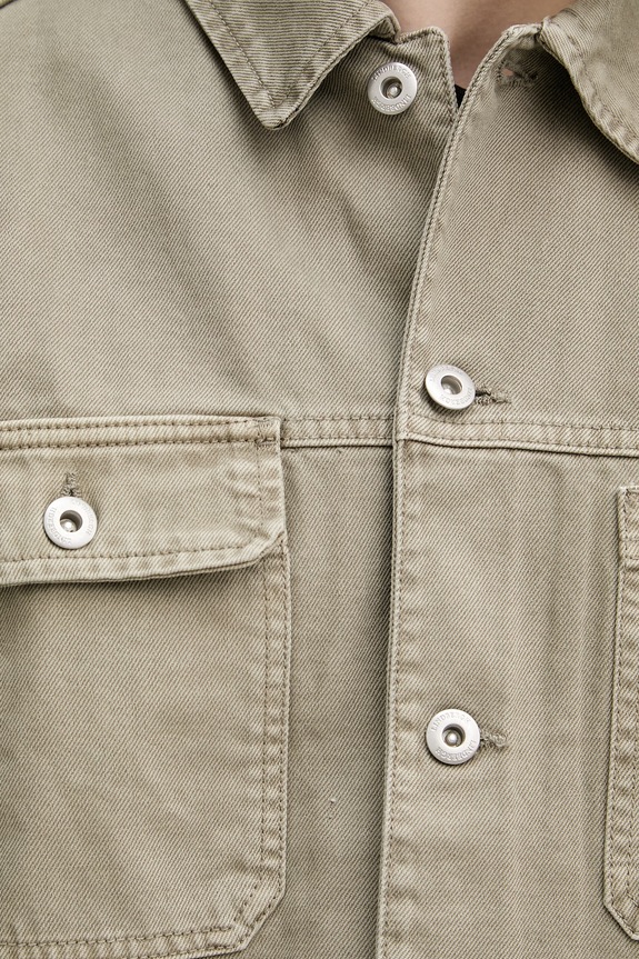 Lindbergh jachetă pentru bărbați, din denim 30.304030CD verde