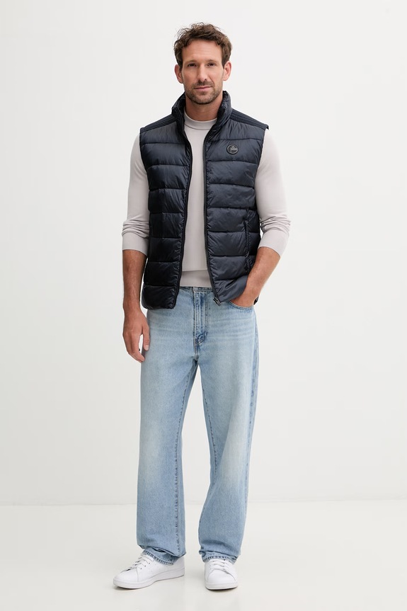 Fusalp gilet da uomo GORVONE H2104 blu navy SS26