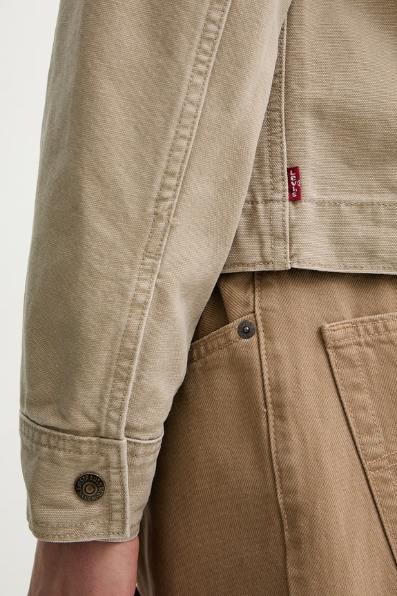 Τζιν μπουφάν Levi's CRISTOBAL GARAGE 005BL.0003 μπεζ