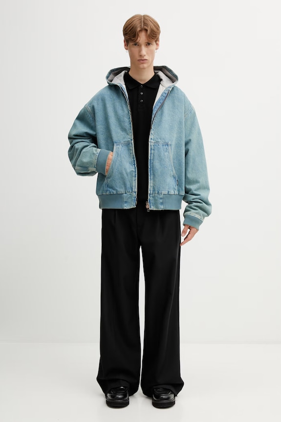 Vetements Workwear Denim преходно яке деним мъжко ME76DJ061N1