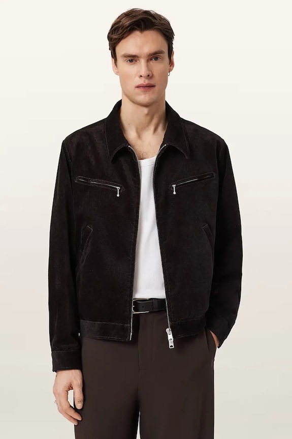 Яке AllSaints KOREY без изолация кафяв M003OE