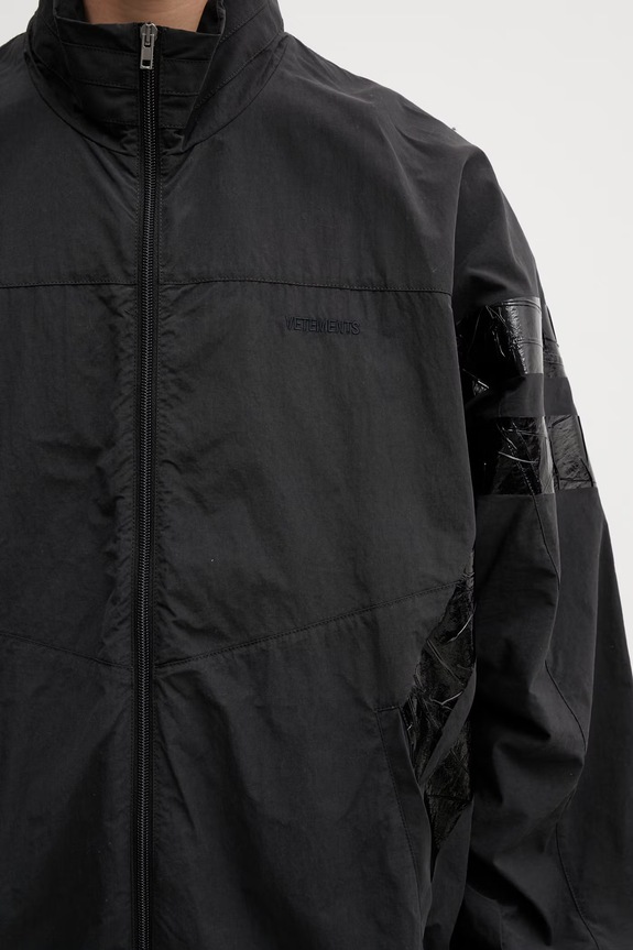 Vetements Taped Men's jacket black ME76GJ115BB
