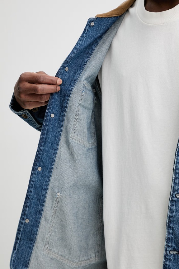 Levi's kurtka jeansowa UPDATED TO BROADWAY x WORKWEAR 003B0.0003