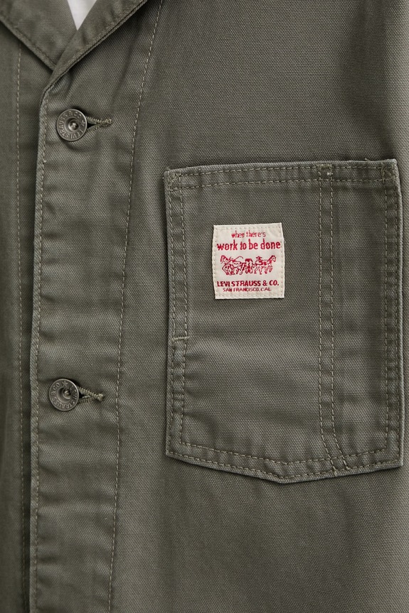 Levi's pamut kabát UPDATED TO BROADWAY x WORKWEAR 003B0.0004 zöld