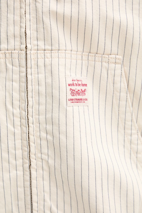 Levi's jachetă scurtă pentru bărbați, din bumbac POTRERO DENIM x WORKWEAR A3222.0019 bej