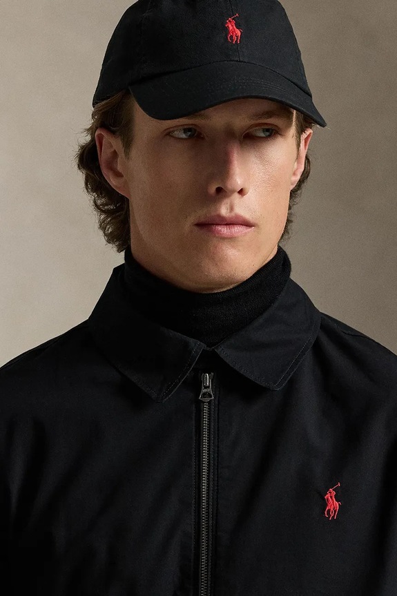 Polo Ralph Lauren rövid kabát fekete 710A12636