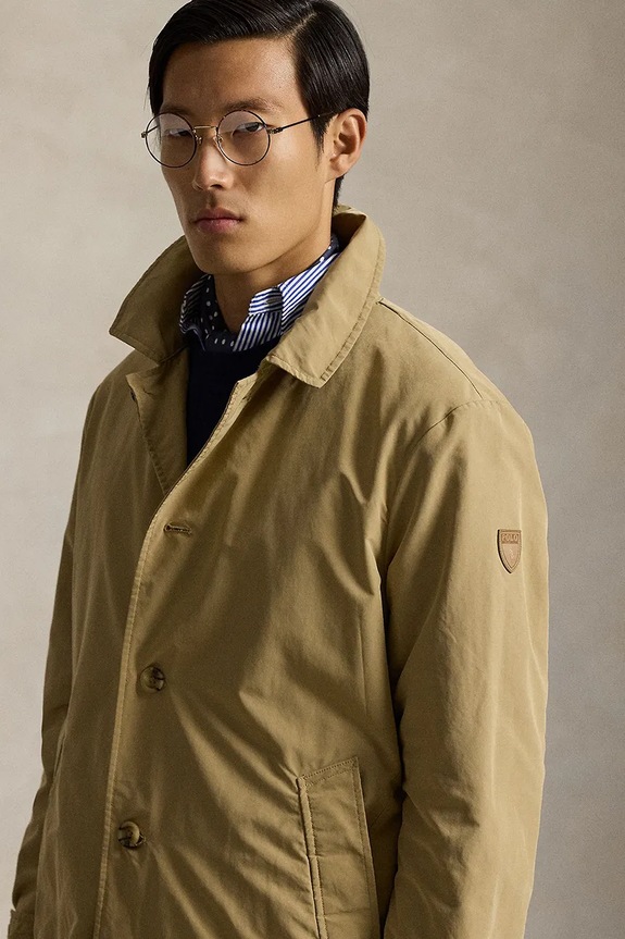 Polo Ralph Lauren шлифер мъжки кафяв 710P07909