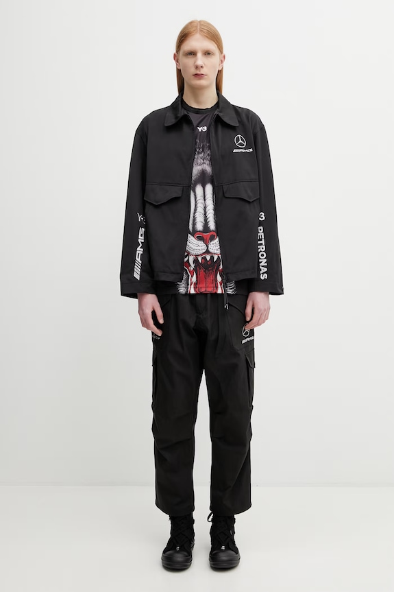 Y-3 pánska športová bunda s bavlnou x F1 WOLF JKT KR2375