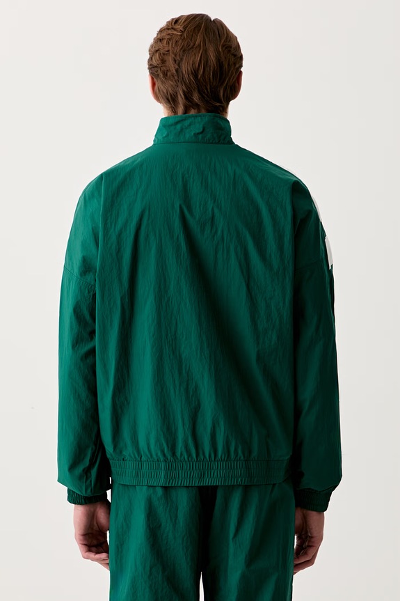 Odzież adidas Originals kurtka przejściowa męska ARCH TT KD4070 turkusowy
