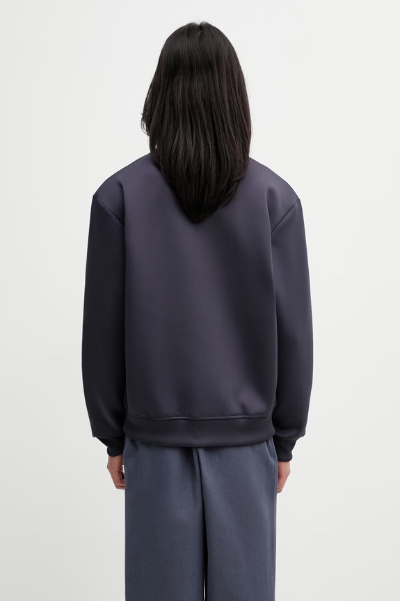 Abbigliamento Lacoste felpa con cerniera da uomo BH0866 grigio