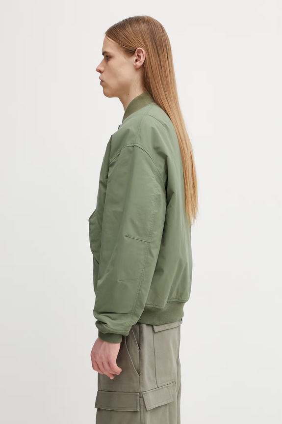 Lacoste куртка-бомбер для мужчин BH1204 зелёный SS26