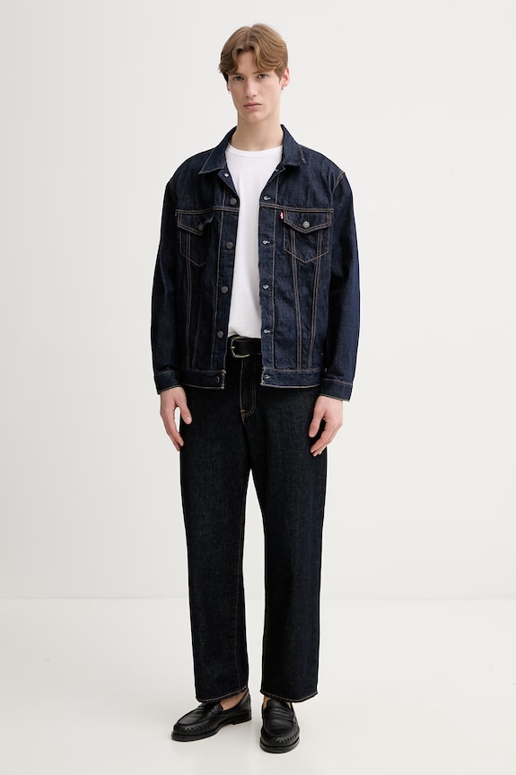 Traper jakna Levi's RELAXED FIT A5782.0083 mornarsko plava SS26