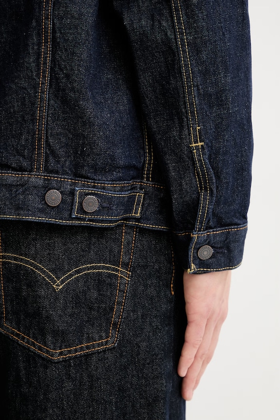 Traper jakna Levi's RELAXED FIT A5782.0083 mornarsko plava