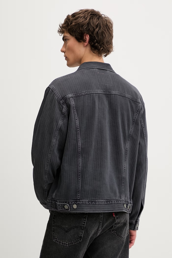 Odjeća Traper jakna Levi's RELAXED FIT A5782.0086 crna