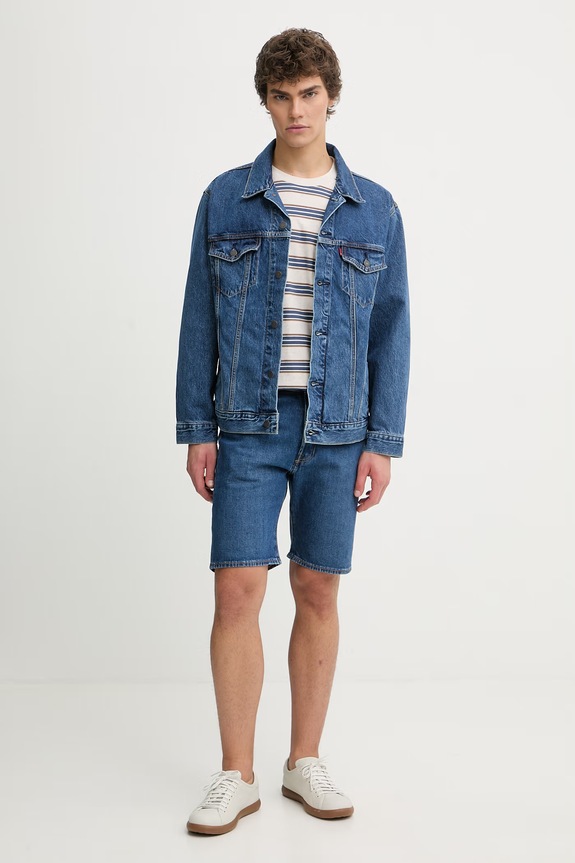 Levi's kurtka jeansowa RELAXED FIT A5782.0104 niebieski SS26