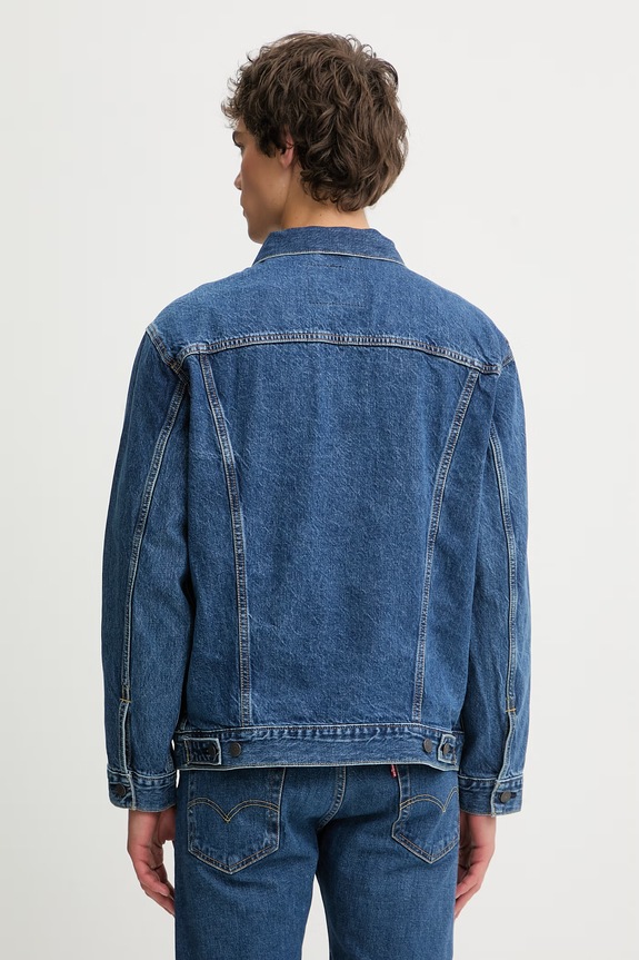 Odzież Levi's kurtka jeansowa RELAXED FIT A5782.0104 niebieski