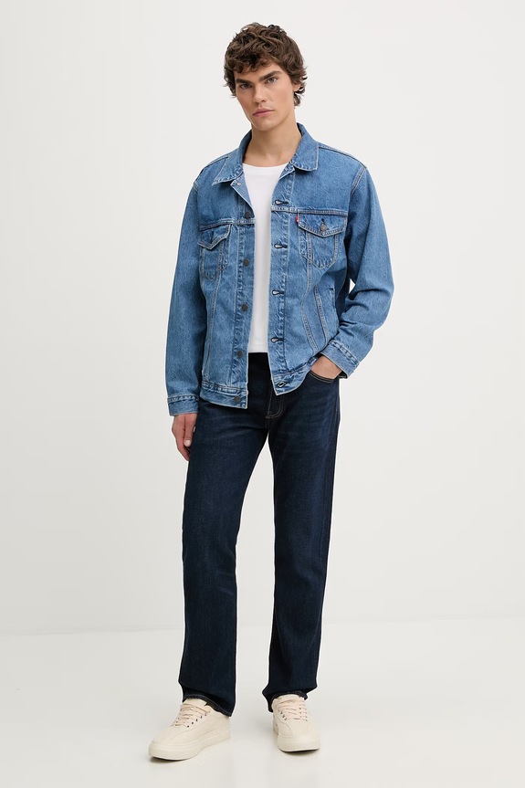 Levi's geacă jeans RELAXED FIT A5782.0105 albastru SS26