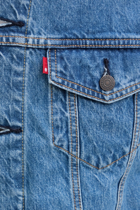Levi's geacă jeans RELAXED FIT albastru A5782.0105