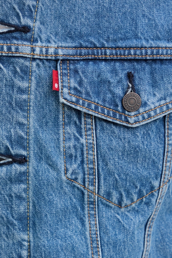 Levi's geacă jeans RELAXED FIT albastru A5782.0105