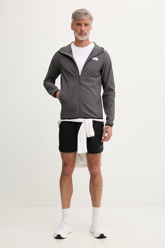 The North Face športová bunda pánska Woven NF0A8CS7RHI1 sivá SS26