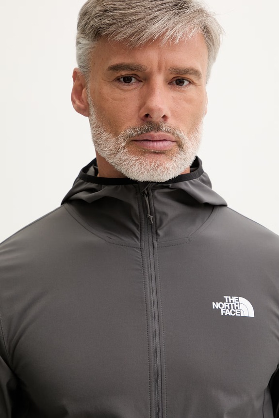 The North Face športová bunda pánska Woven sivá NF0A8CS7RHI1