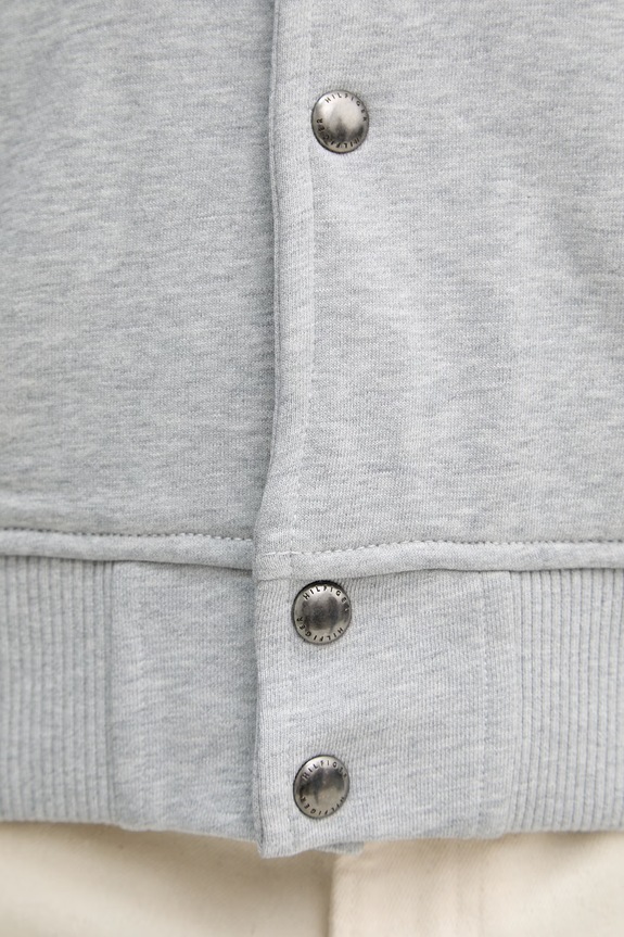 Tommy Hilfiger bomberka męska bawełniana MW0MW42470 szary