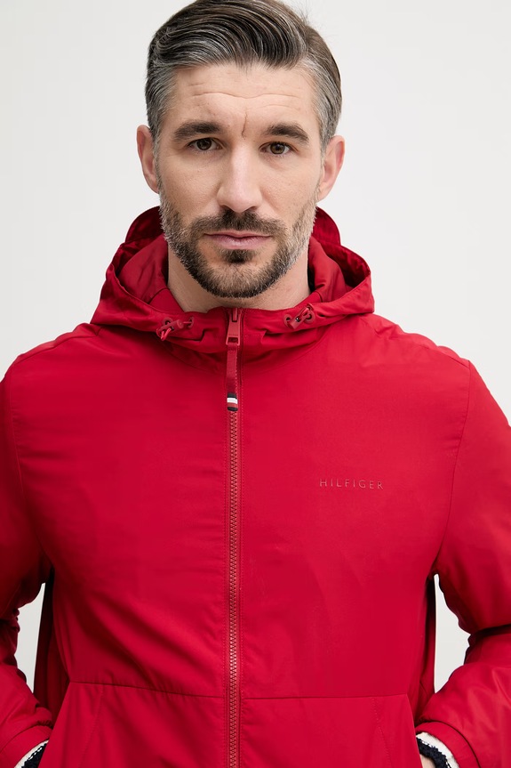 Tommy Hilfiger giacca da uomo rosso MW0MW42504