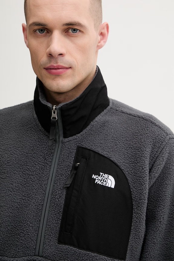 The North Face pánska flísová mikina Yumiori Off Peak sivá NF0A8FKPMN81
