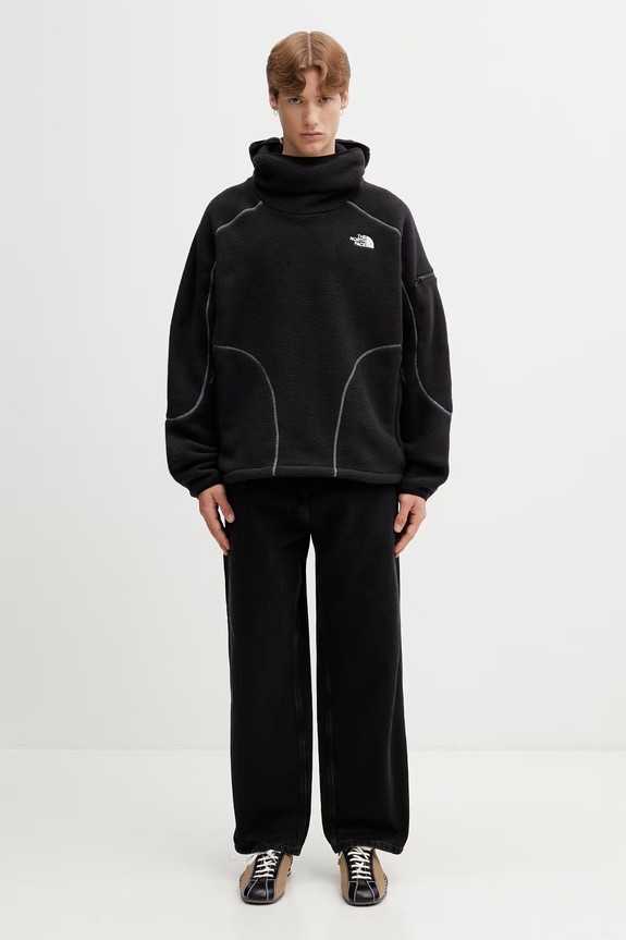 The North Face Balaclava dukserica sa flisom za muškarce NF0A8G91JK31 crna