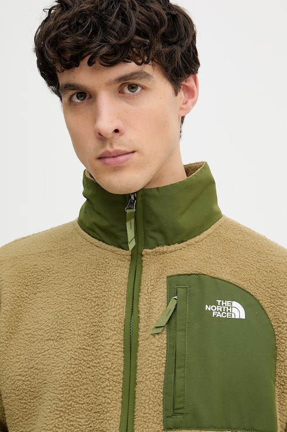 The North Face Yumiori Off Peak bluza polarowa męska zielony NF0A8FKNMO91