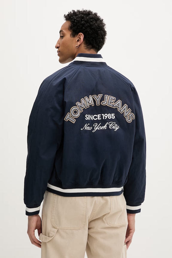 Odzież Tommy Jeans bomberka męska DM0DM22737 granatowy