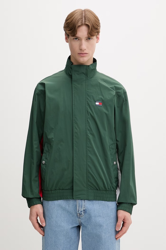 Tommy Jeans kurtka przejściowa damska zielony DM0DM22738
