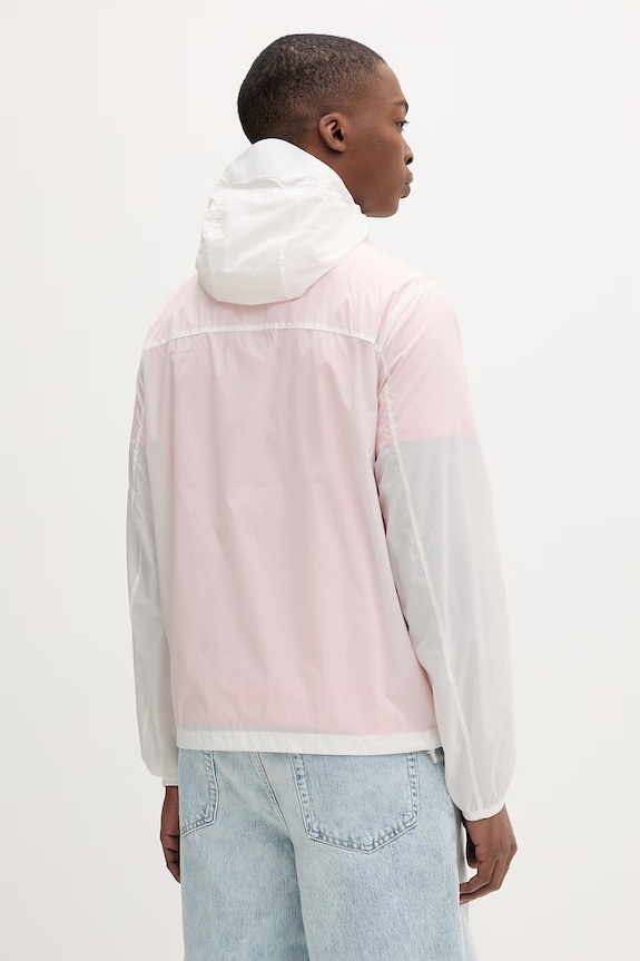 Îmbrăcăminte Tommy Jeans geacă de tranziție pentru bărbați DM0DM23112 bej
