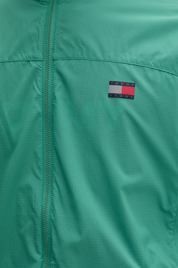 Tommy Jeans prechodná bunda pánska DM0DM23112 zelená