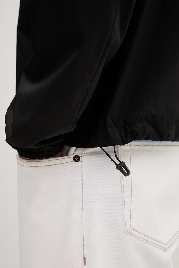 Tommy Jeans μεταβατικό μπουφάν ανδρικό DM0DM23112 μαύρο