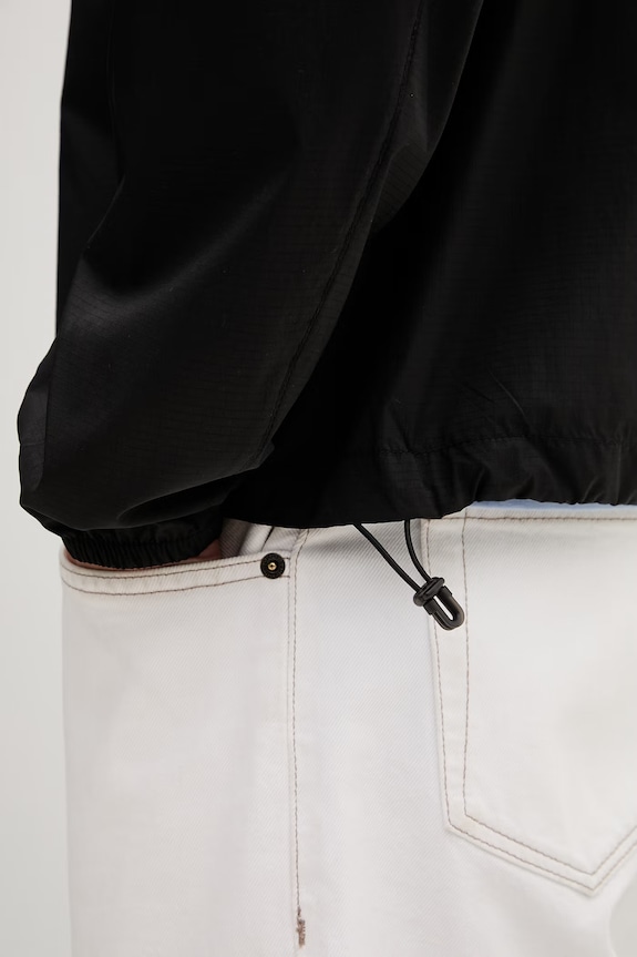 Tommy Jeans μεταβατικό μπουφάν ανδρικό DM0DM23112 μαύρο