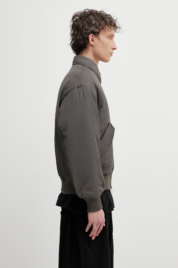 Maison Kitsuné Bomber jacket Men's green QM02206WQ4079