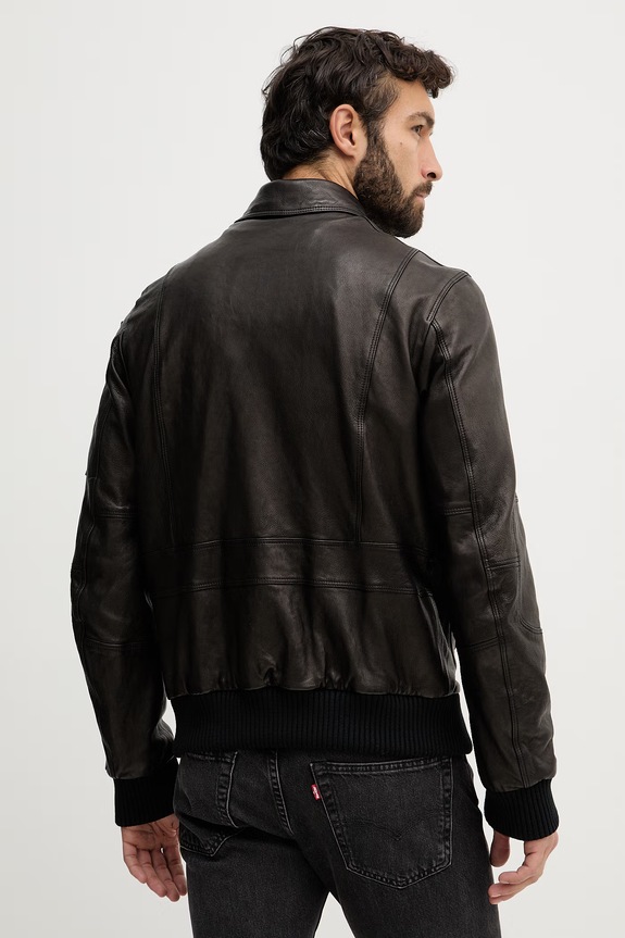 Odjeća Kožna jakna Aeronautica Militare PN5058U100839 smeđa