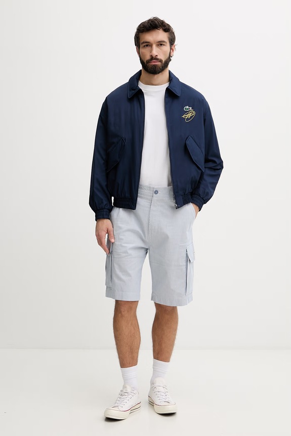 Lacoste Μπουφάν Ανδρικό BH5327 σκούρο μπλε SS26