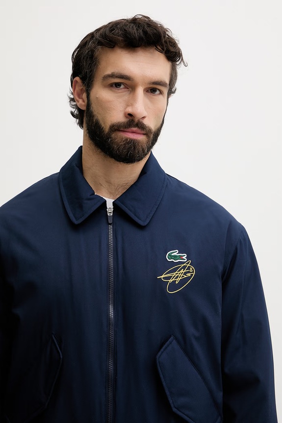 Lacoste Μπουφάν Ανδρικό σκούρο μπλε BH5327