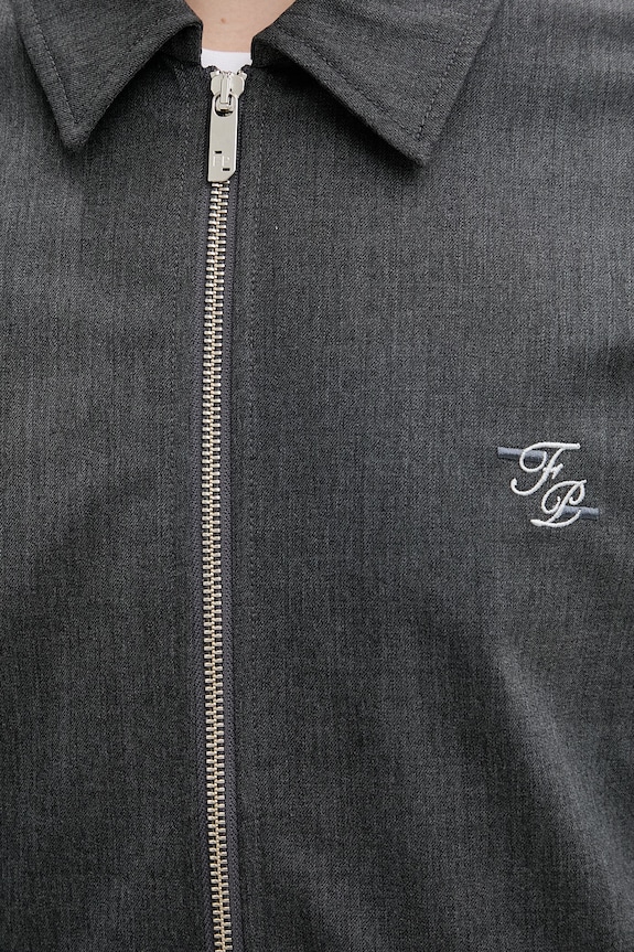 Filling Pieces geacă de tranziție pentru bărbați cu amestec de lână Twill Wool 422560500247.170 gri